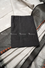 Semi Tussar Saree with Blouse (13004)