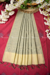 Linen Cotton Saree (10022)