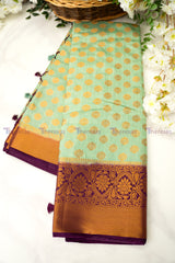 Semi Silk Saree (10007)