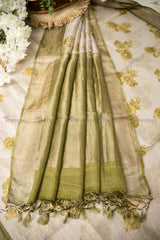 Tissue Tussar Silk Saree (12003)