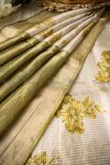 Tissue Tussar Silk Saree (12003)