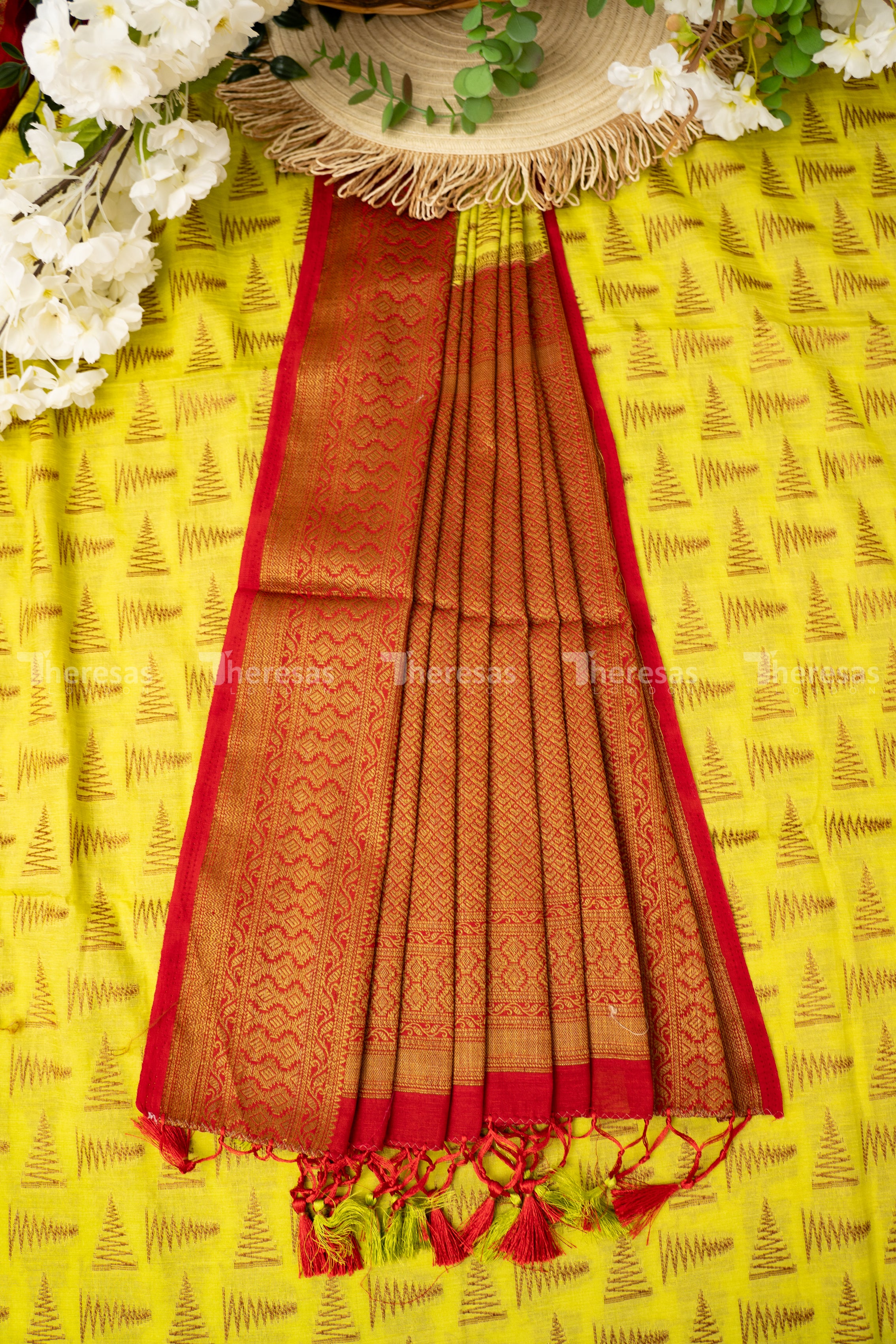 Linen Cotton Saree (10009)