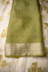 Tissue Tussar Silk Saree (12003)