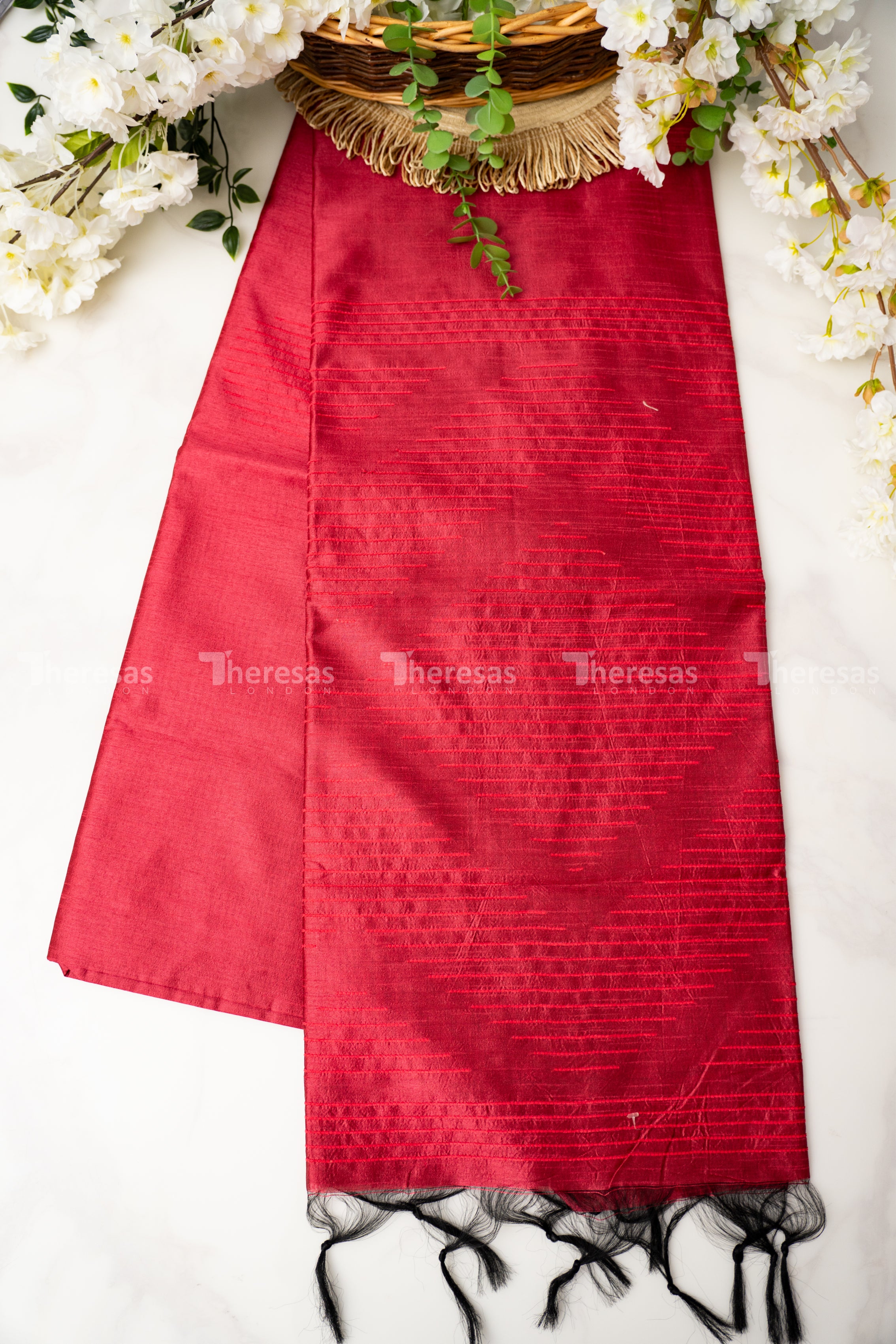 Semi Tussar Saree (10011)