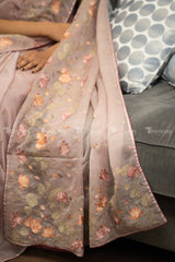 Semi Organsa Saree (12008)