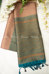 Semi Jute Banarasi Saree (10024)