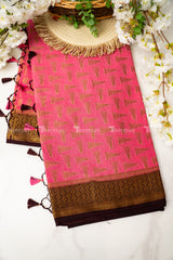 Linen Cotton Saree (10009)