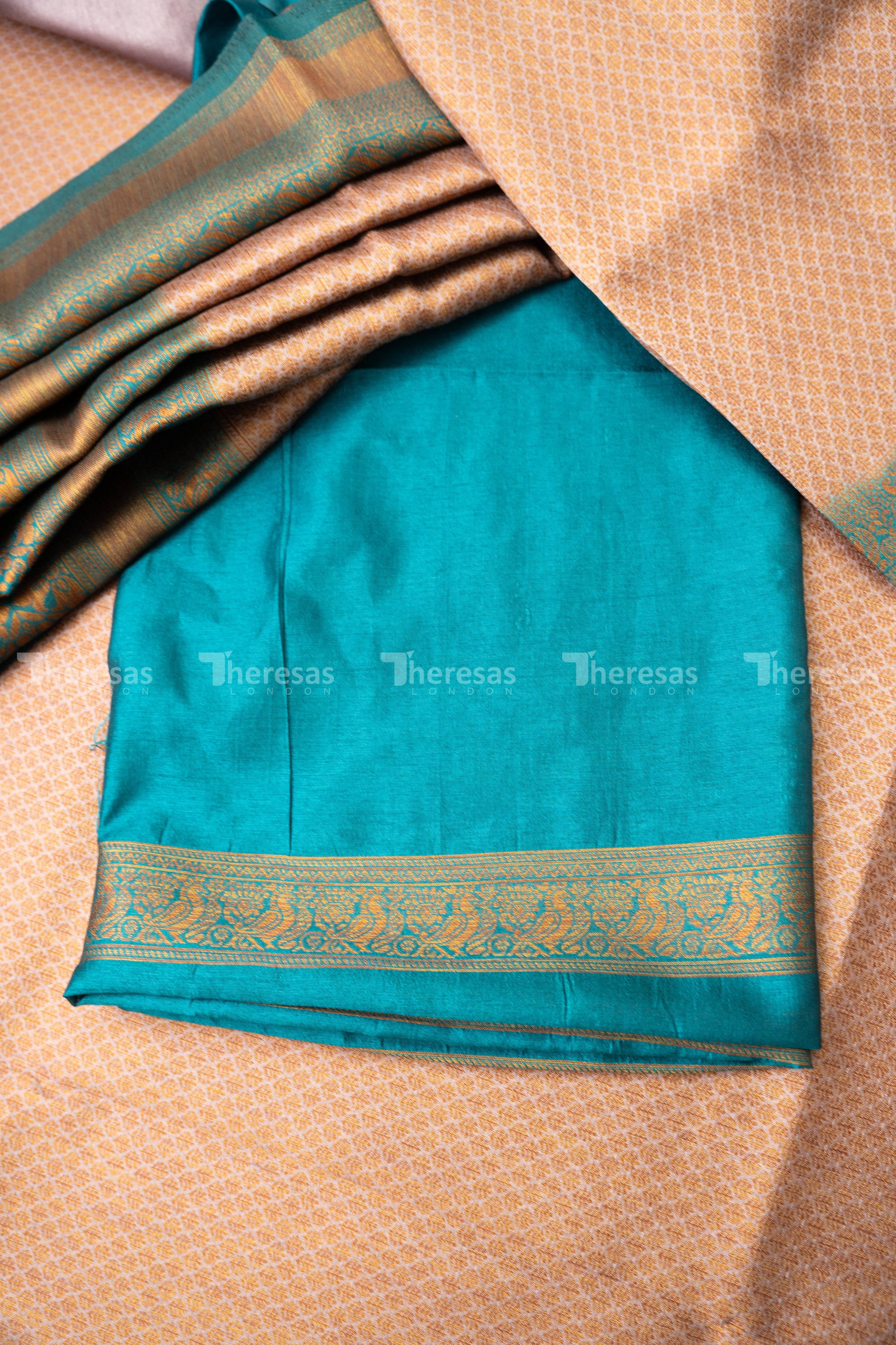 Semi Jute Banarasi Saree (10024)