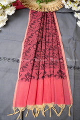 Linen Cotton Saree (10022)