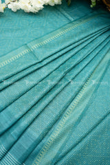 Semi Tussar Saree with Blouse (13006)