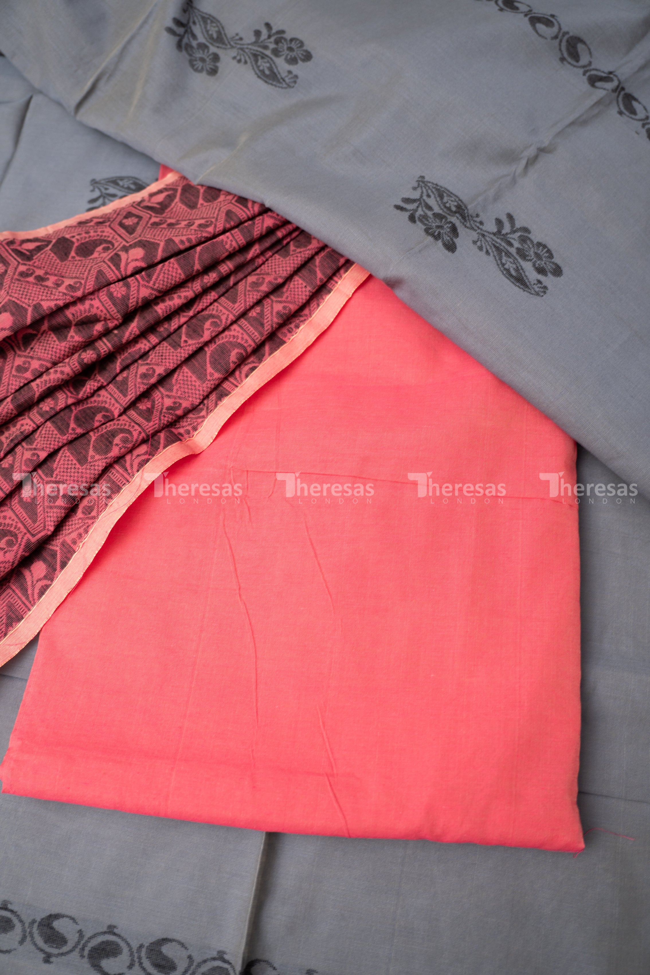 Linen Cotton Saree (10022)